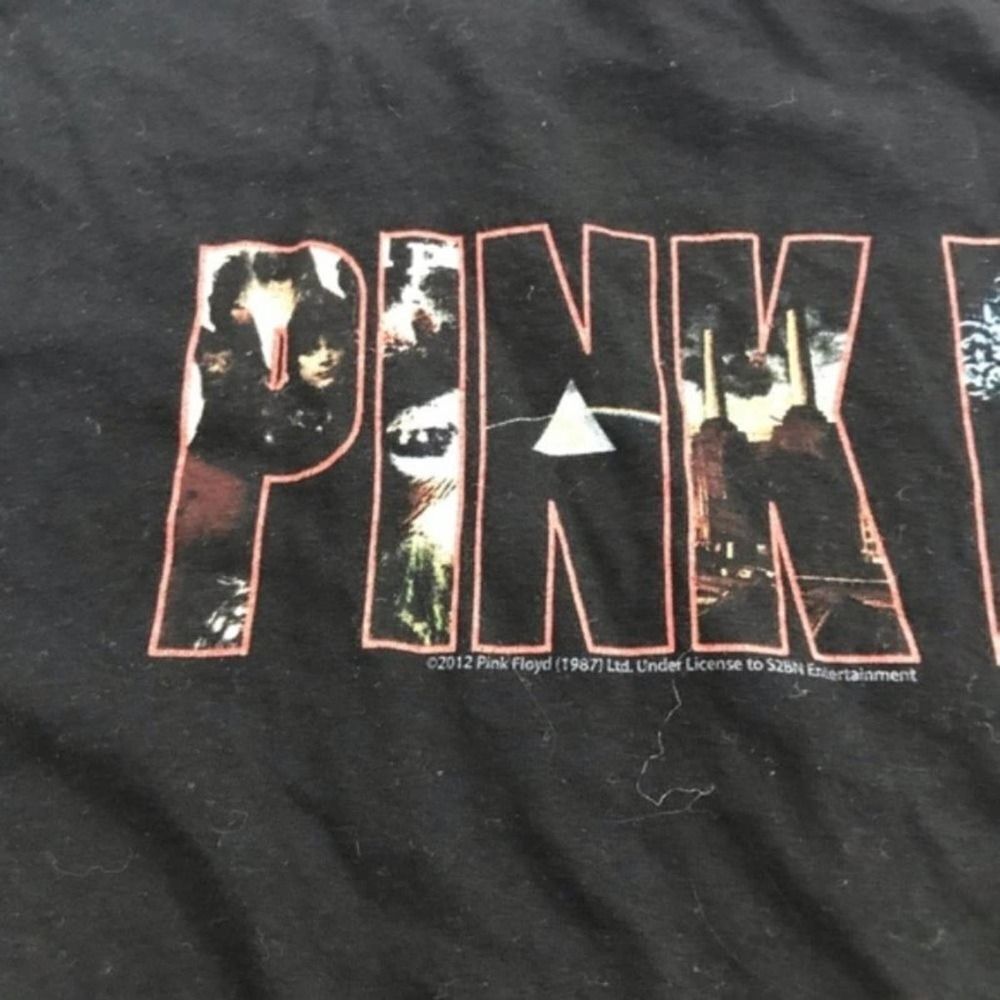 Chaser Pink Floyd photographic boxy graphic band black T-shirt womens small - Picture 2 of 5